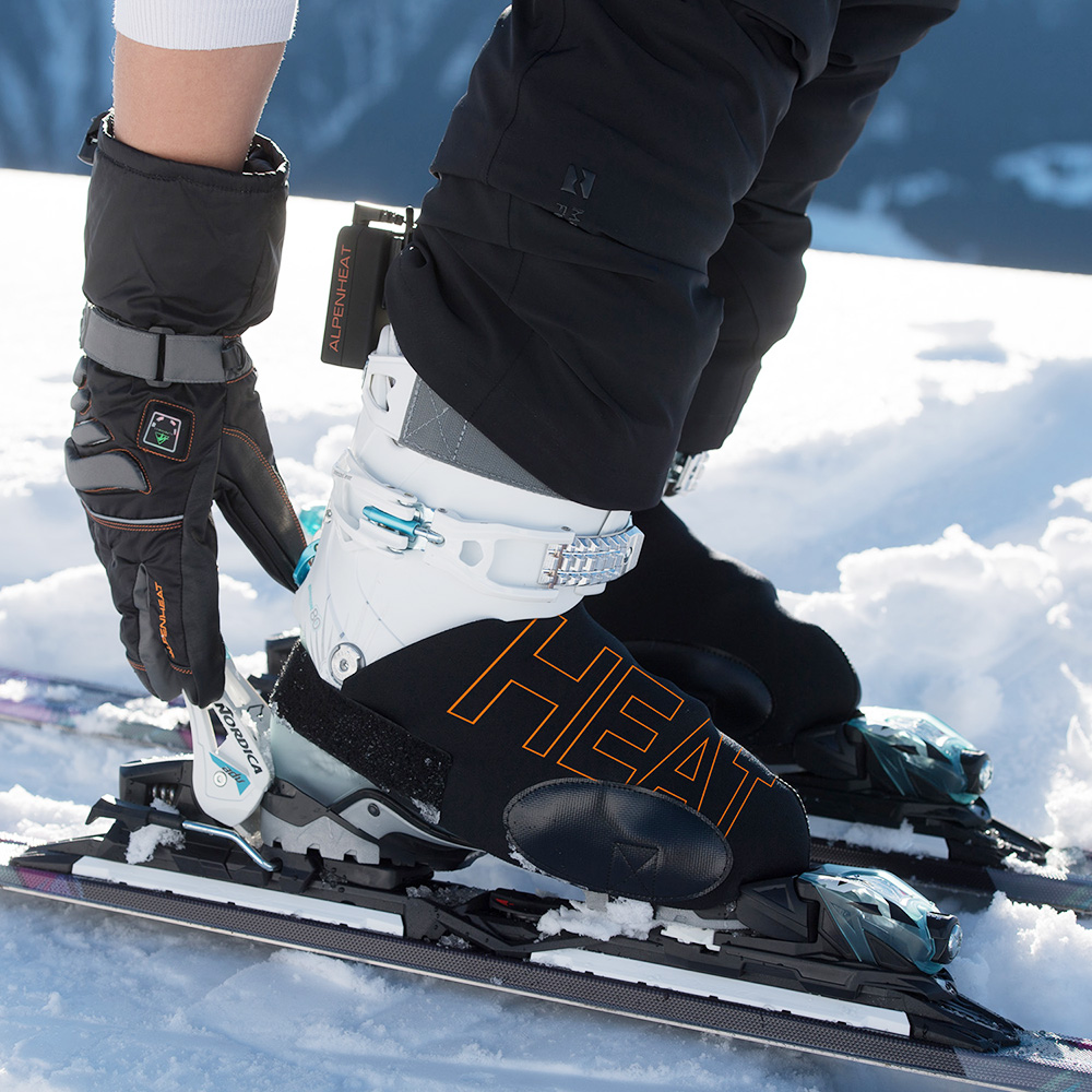 Housses de bottes de ski ultralégères avec ruban de fixation